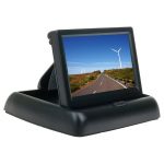 The RHINO MSMON-4 is a 4.3" TFT dashboard flip monitor for vehicles which works automatically when reversing. It has a convenient design that allows it to flipped up at the touch of a button.